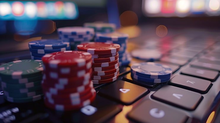 Tampilan live dealer Speed Blackjack di akar slot dengan meja kasino dan kartu yang jelas terlihat